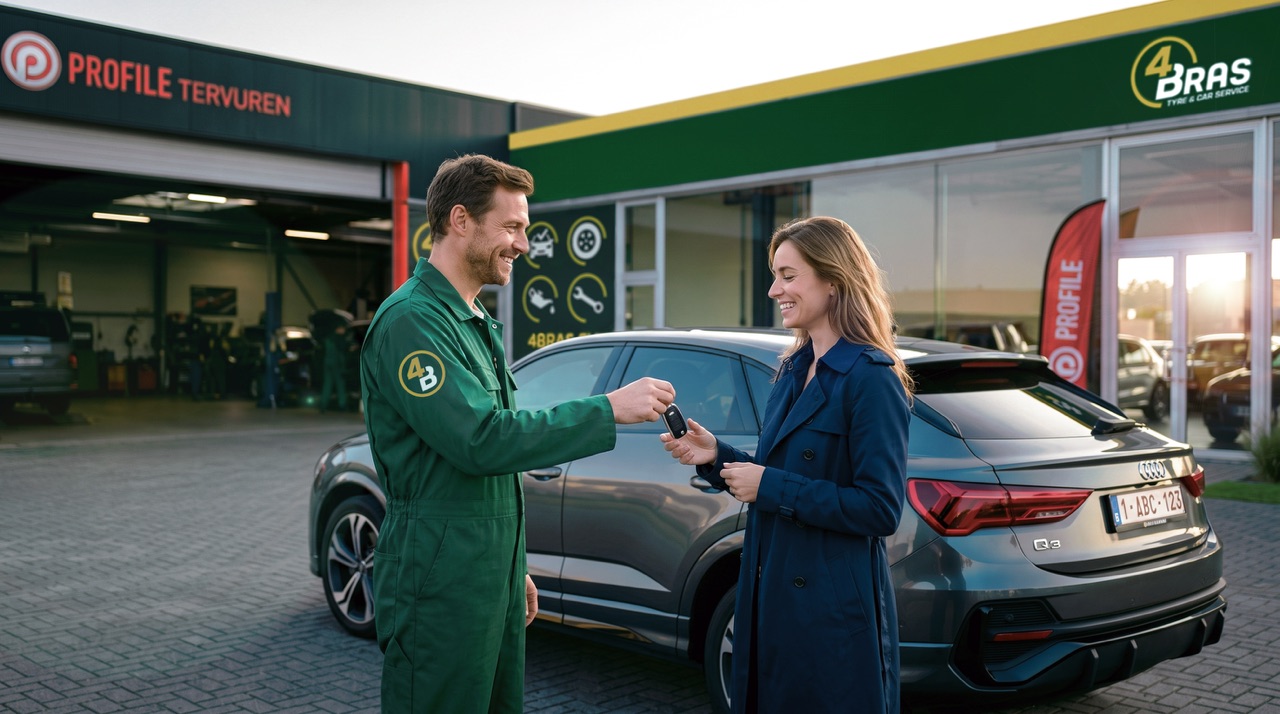 Le garage 4Bras à Tervuren